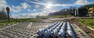 Impact driven piling systems